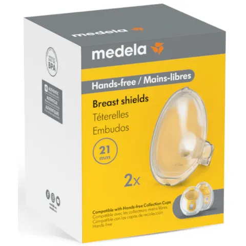 Medela Hands-Free Breast Shields 21mm x2 – imagen 1