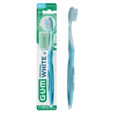 Sunstar Gum Original Soft White Toothbrush 28 gr – image 1