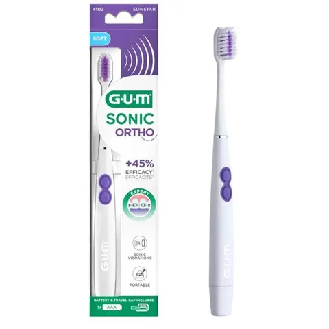 GUM SONIC ORTHO Schallzahnbürste – Bild 1