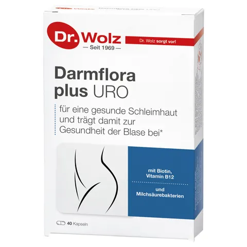 Dr. Wolz Darmflora plus Uro Kapseln – Bild 1