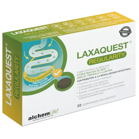Alchemlife Laxaquest Regularity 30 Comprimidos – imagen 1