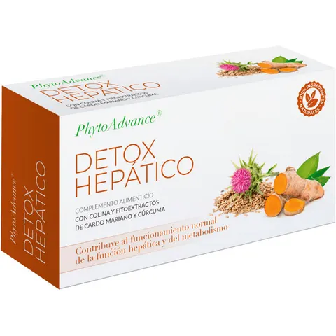 PhytoAdvance Detox Hepático 30 Cápsulas – imagen 1