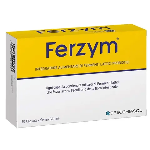 Specchiasol Ferzym Plus 30 Cápsulas – imagen 1