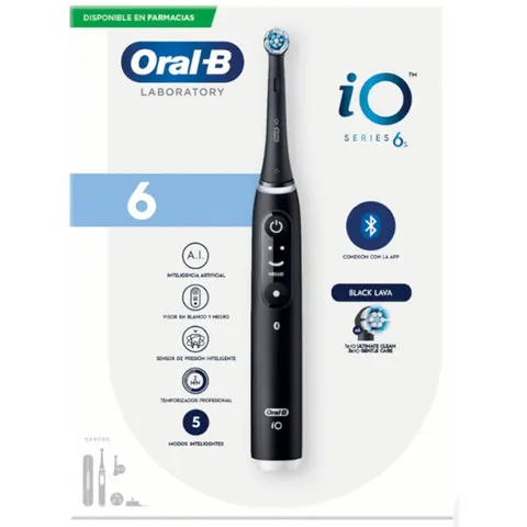 Oral-B Cepillo Eléctrico iO6 S Negro – imagen 1