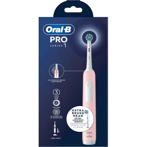 Oral-B Cepillo Eléctrico PRO 1 Rosa – imagen 1