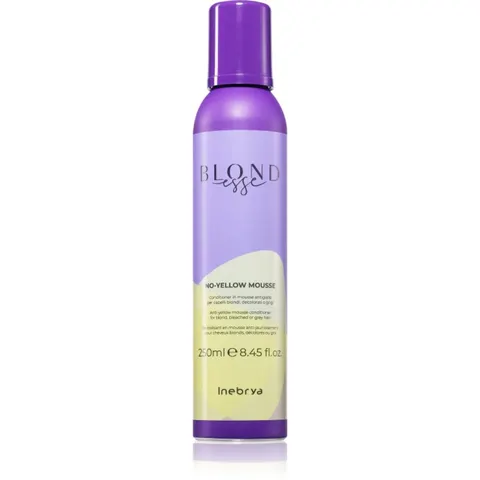 Inebrya Blondesse No-Yellow Mousse Conditioner – afbeelding 1