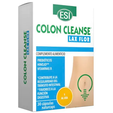 ESI Colon Cleanse Lax Flor 30caps – imagen 1