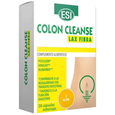 ESI Colon Cleanse Lax Fibra 30caps – imagen 1