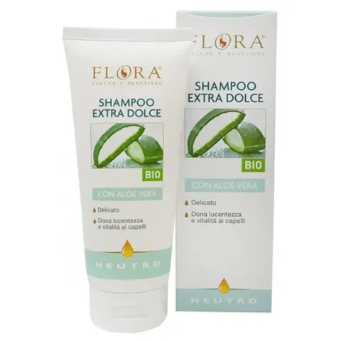 Flora Champú Extra Delicado Neutro 200 ml – imagen 1