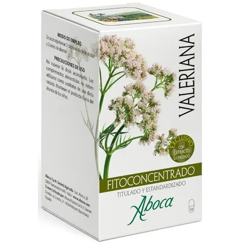 Aboca Fitoconcentrado Valeriana 50 Cápsulas – imagen 1