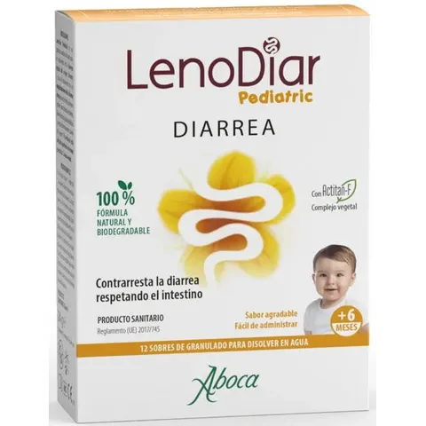 Aboca Lenodiar Pediatric 12 bolsitas – imagen 1