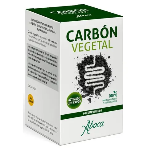 Aboca Carbón Vegetal 90 Comprimidos – imagen 1