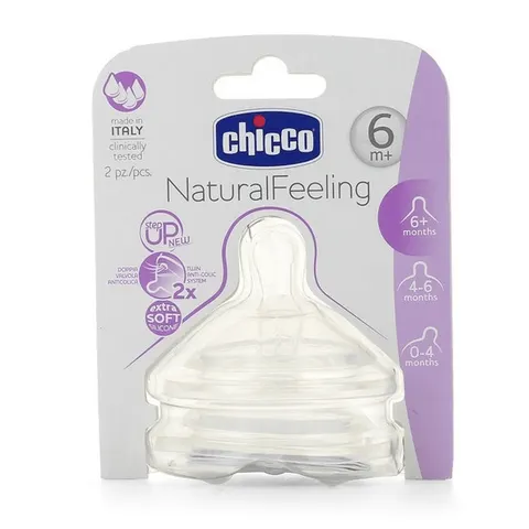 Chicco Tettarella stepup New Vel 2 pezzi 6m+ – immagine 1