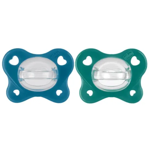 Chicco Chupetes PhysioForma Dual Soft Azul 16-36M – imagen 1