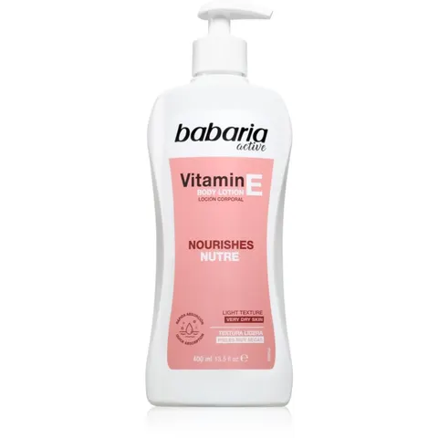 Babaria Vitamin E Voedende Lichaamsmelk 400 ml – afbeelding 1