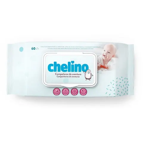 Chelino Toallitas Infantiles 60uds – imagen 1