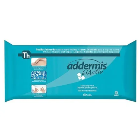 Addermis biActiv toallitas 60uds – imagen 1