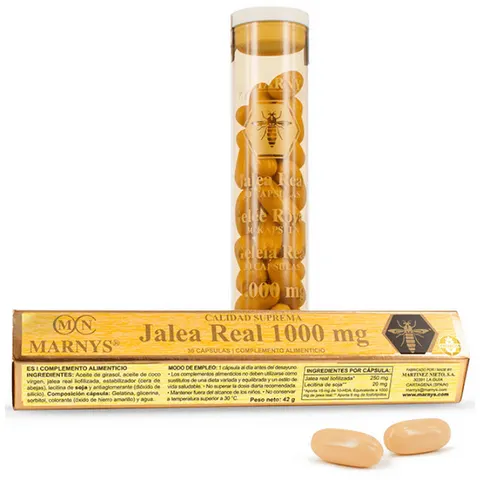 Marnys Jalea Real y Lecitina 30 Cápsulas – imagen 1