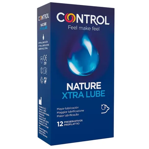Control Xtra Lube Condoms 12 units – image 1