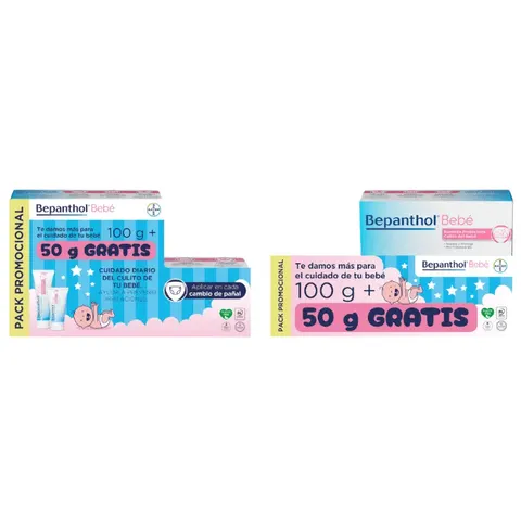 Bepanthol Pomada Protectora Bebé 100 + 50 g – imagen 1