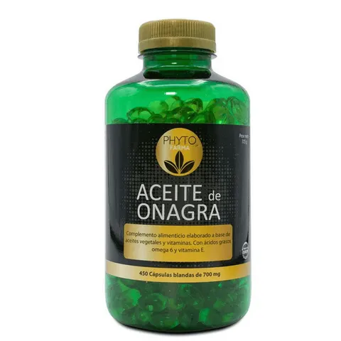PHYTOFARMA Aceite de Onagra 450 cápsulas blandas – imagen 1