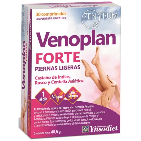 Ynsadiet ZENTRUM VENOPLAN FORTE 30 Tabs – imagen 1