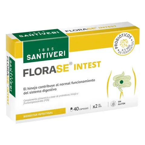 Santiveri Florase Intest 40 cápsulas – imagen 1