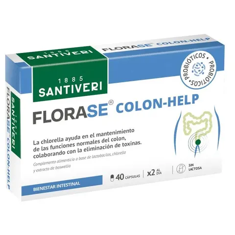 Santiveri Florase Colon-Help 40 cápsulas – imagen 1