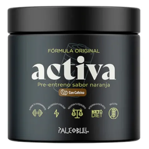 Paleobull Activa: Pre-workout WITH caffeine 225 gr – image 1