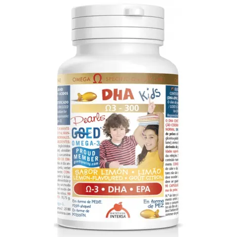 Intersa dha kids 90perlas forma de pez – imagen 1