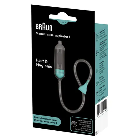 Braun Nasensauger manuell – transparent – Bild 1