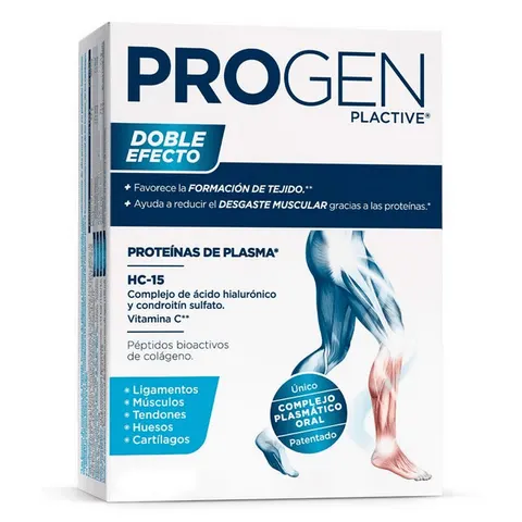 Progen Plactive Doble Efecto 30 Sobres – imagen 1