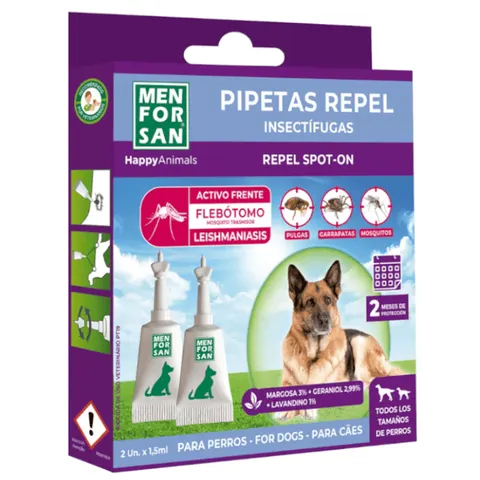 Men For San Pipetas perro ant-insectos 2 u – image 1