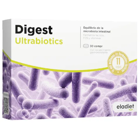 Eladiet digest ultrabiotic 30comp. – imagen 1
