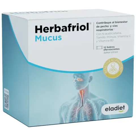 Eladiet Herbafriol Mucus 12 Sobres – imagen 1