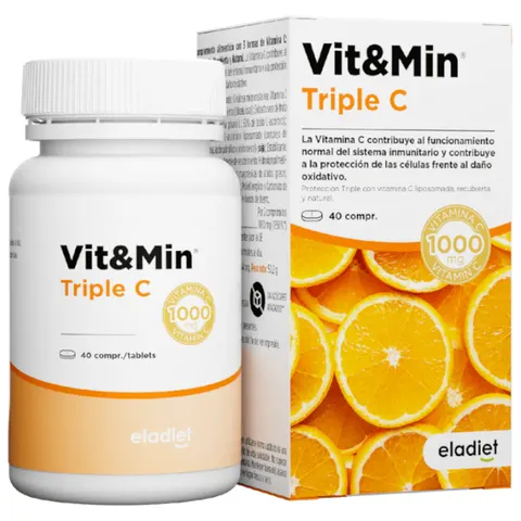 ELADIET Vit&Min Triple C 40 comp – imagen 1
