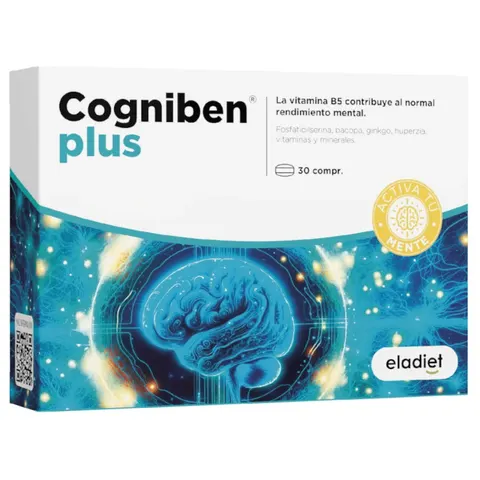 Eladiet Cogniben Plus 30 Comprimidos – imagen 1
