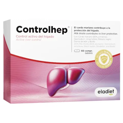 Eladiet Controlhep 60 Comprimidos – imagen 1