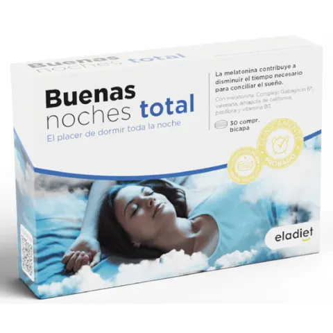 Eladiet Buenas Noches Total 30 Comprimidos – imagen 1
