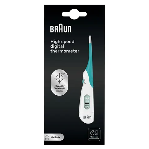 braun termometro digitale fles – immagine 1