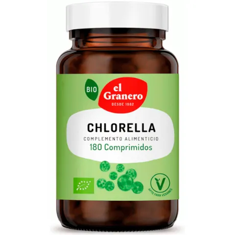 El Granero Integral CHLORELLA BIO 180 Tabs – imagen 1