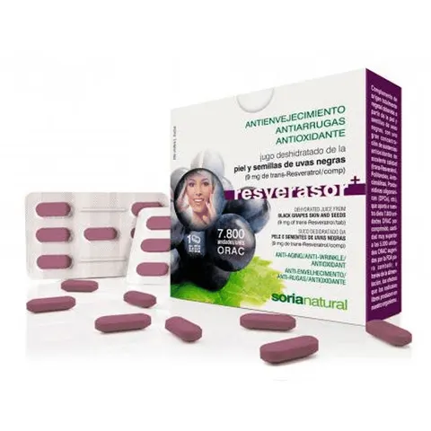 Soria Natural Resverasor Plus 28comp – imagen 1