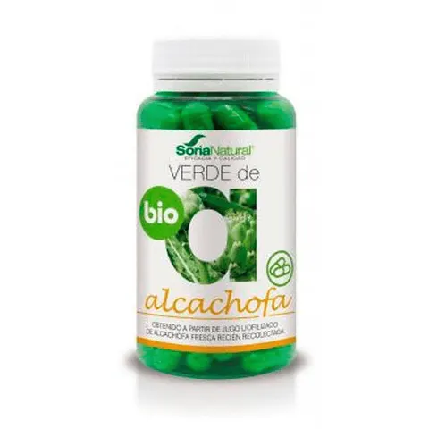 Soria natural verde de alcachofa 80cap. – imagen 1