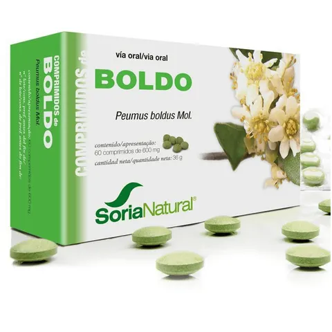 Soria Natural Boldo 60 Comprimidos – imagen 1