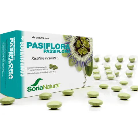 Soria Natural Passiflora Natural 60 Tabletten – Bild 1