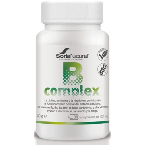 Soria Natural B Complex 30 Comprimidos – imagen 1
