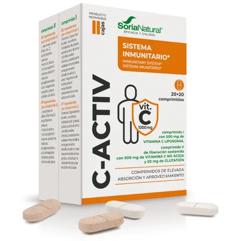 Soria Natural C-Activ 40 Tabletten – Bild 1