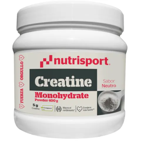 Nutrisport creatina polvo 400 gr – imagen 1