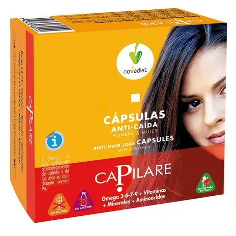 Novadiet CAPILARE ANTICAÍDA 60 Caps – imagen 1