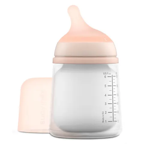 Suavinex Zerozero Biberón Anticólico 180ml – imagen 1
